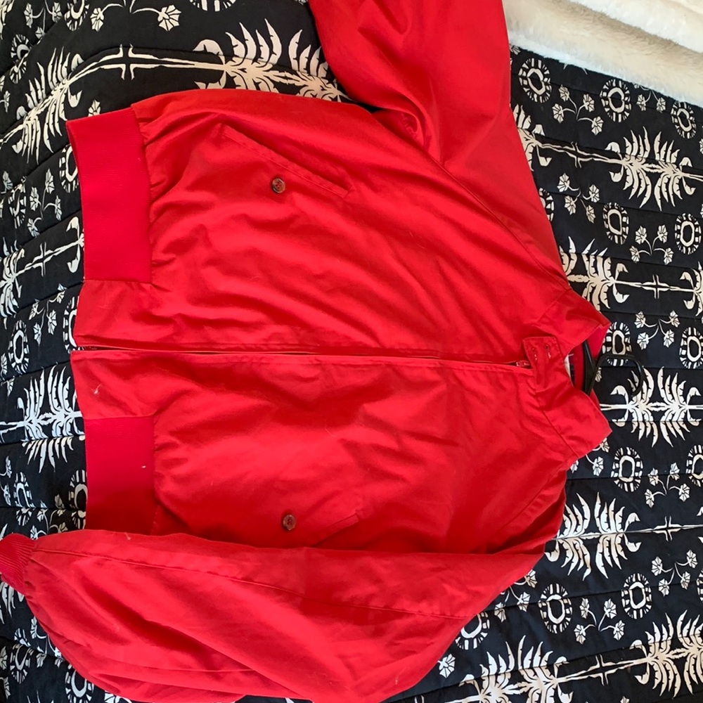 Baracuta red jacket